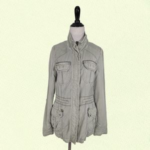 Marrakech Anthropologie‎ Women's Sage Green Utility Army Jacket XS